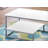 Table Set With Raised Bottom Half Shelf-1729377958
