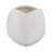 Planter Stoneware Textured Modern Design Indoor Outdoor Home Garden Decor Container - 7" White