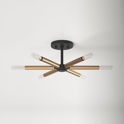 Modern Black Flush Mount Lighting | AllModern