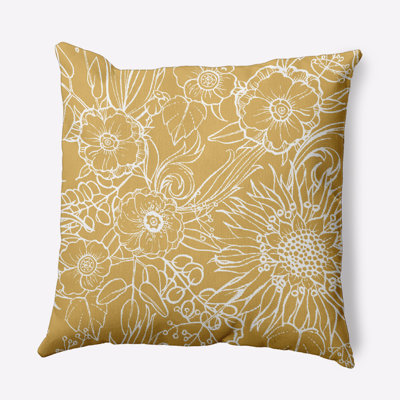 Housse de coussin cubique carré en polyester Zentangle