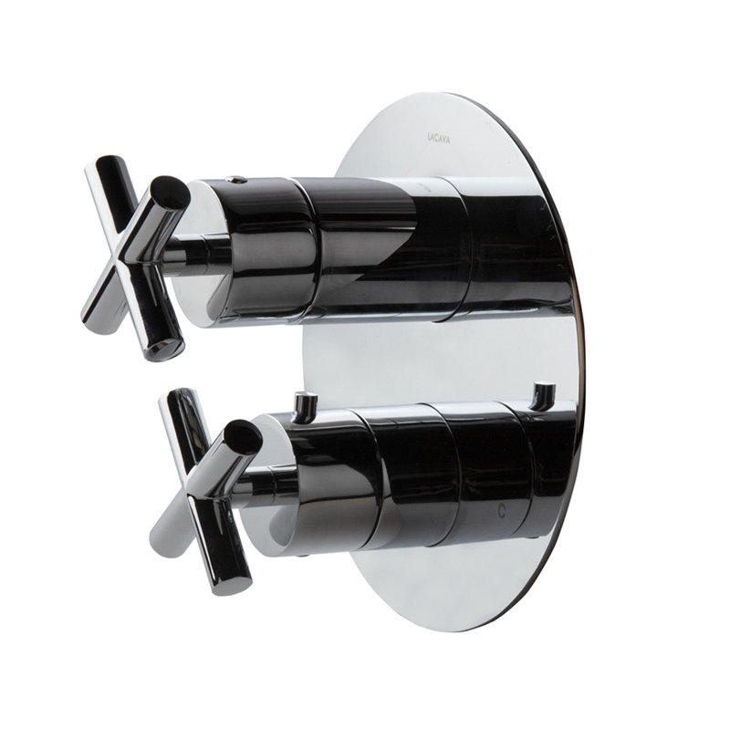 Cigno Built-in Faucet Trim, Polished Chrome