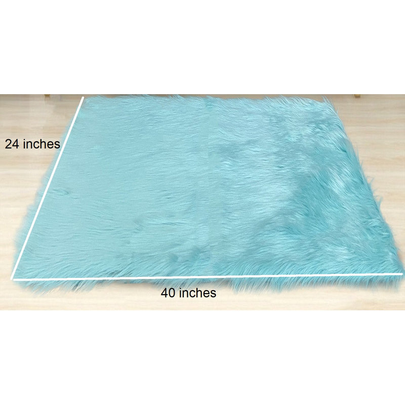 Tapis Rejetta, Bleu, Rectangulaire 3 pi x 5 pi
