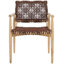 Fauteuil en cuir véritable de 22,83 po de largeur Joshelin-48423980-48675564