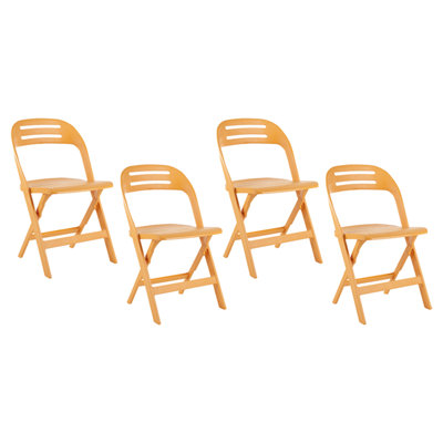 Chaise pliante en plastique Drevaughn