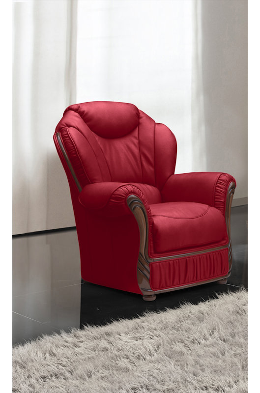 Kipling Faux Leather Armchair, Bordeaux