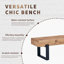 Banc de ferme Farmhouse