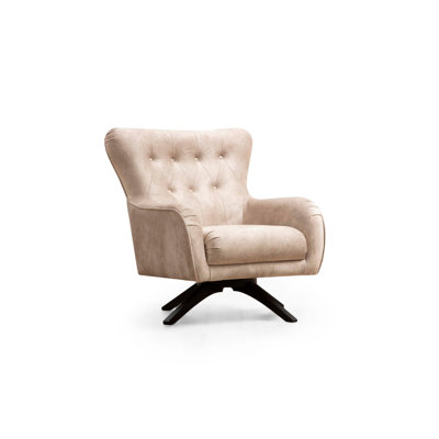 Fauteuil Chesterfield rembourré Sulayman