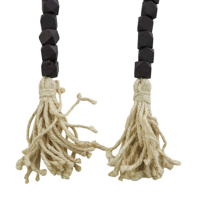 Guirlande Bead, Noir