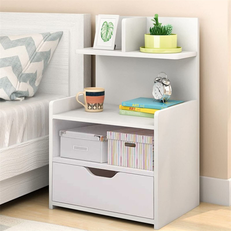 Hirasuna 32.5cm W Manufactured Wood Bedside Table