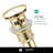 Pop Up Bathroom Sink Drain with Overflow-82633346