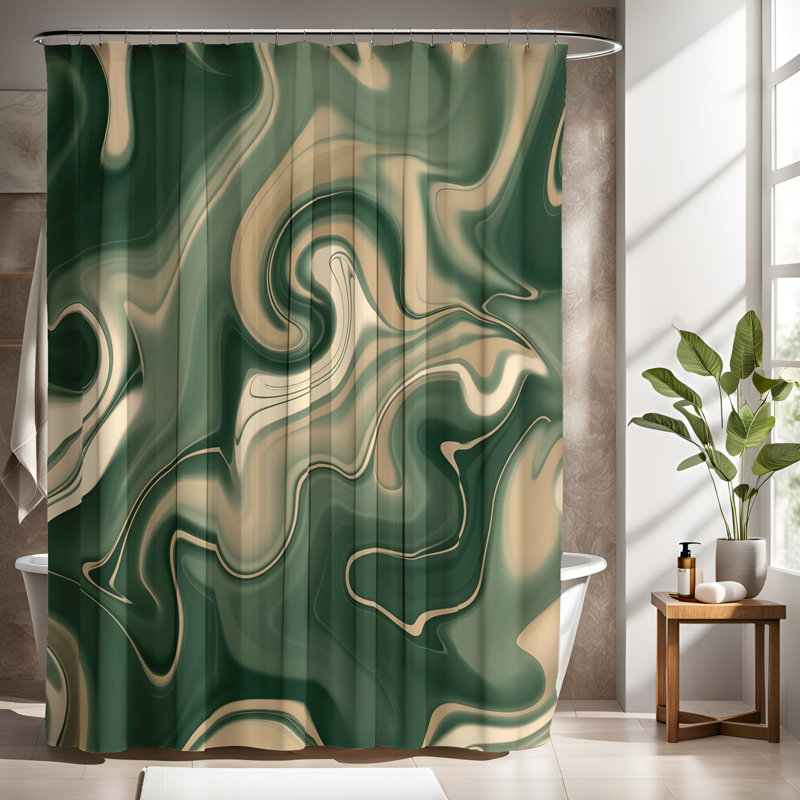Rideau de douche Atlas, H 70 po x l 72 po