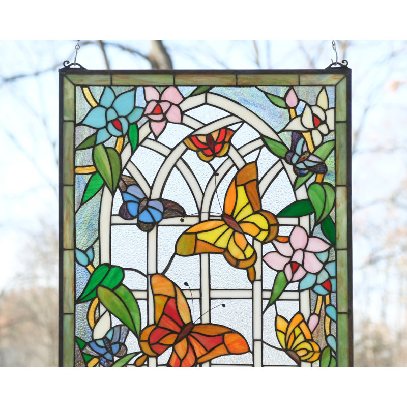 Plants & Flowers Window Panel