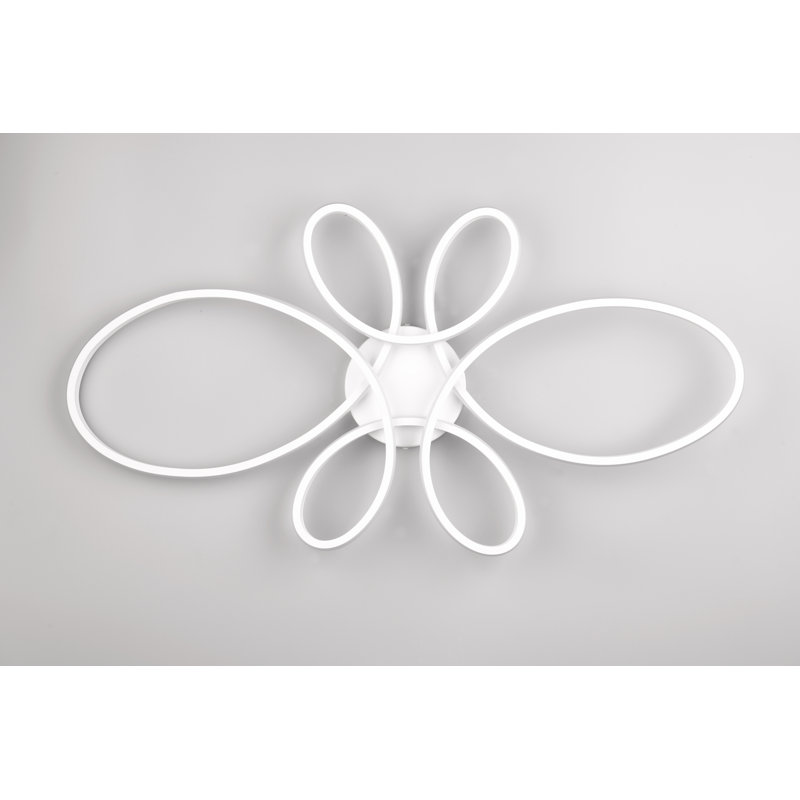 Danilah LED Flush Ceiling Light, White