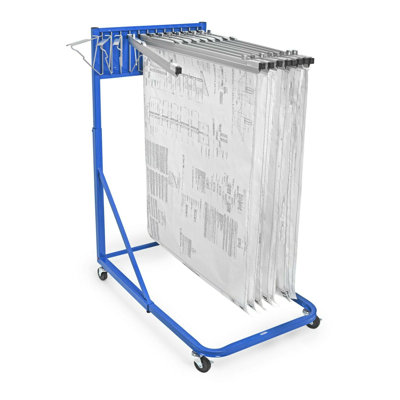 Support de rangement vertical en acier