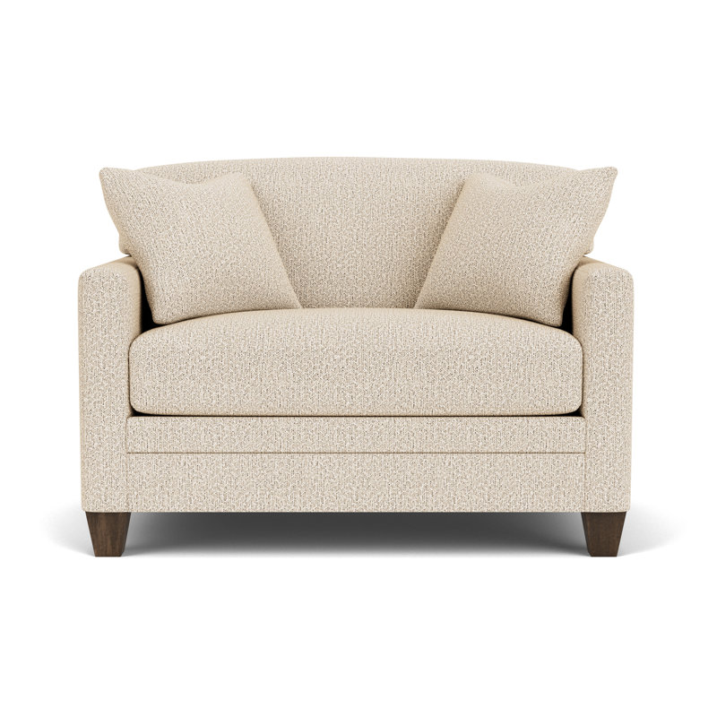Chair And A Half, Light Beige Polypropylene/Olefin