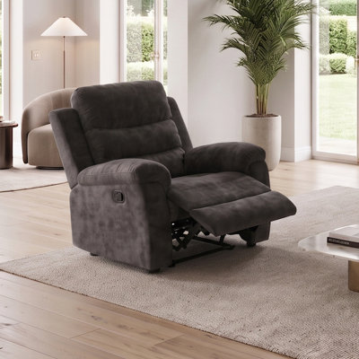 Upholstered Polyester Recliner