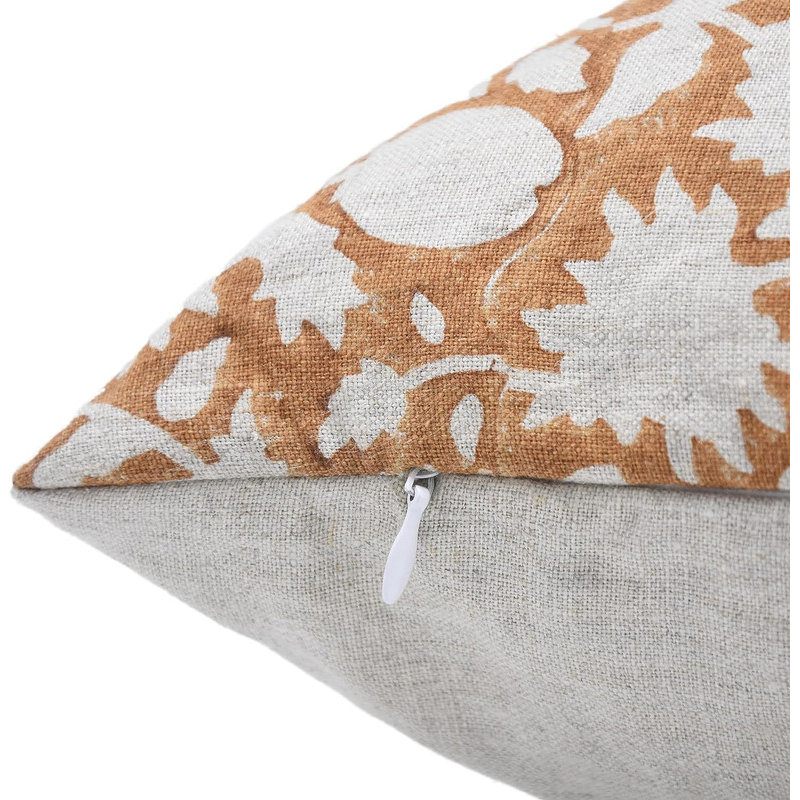 Linen Square Pillow Cover, 14" x 14"