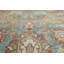 Tapis oriental multicolore en laine tissé à la main bleu-101190594