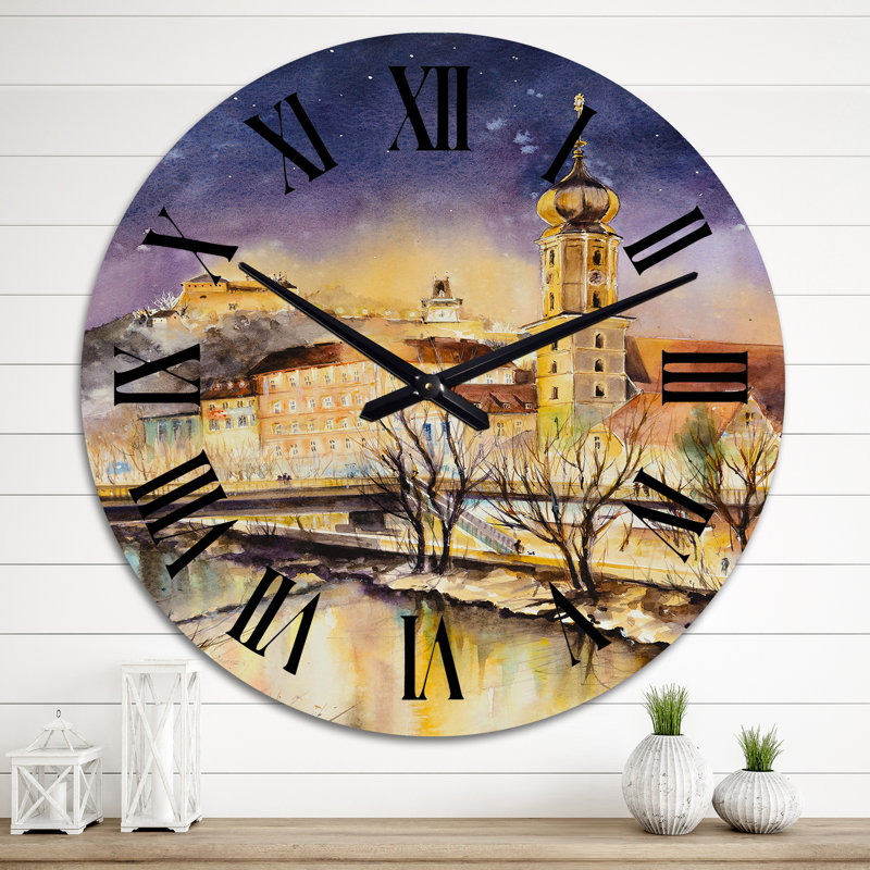 Horloge murale très grande, Moyen