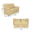 2 Seater Fabric Sofa Bed-582534726