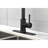 Single Handle High Arc Pull Out Kitchen Faucet,Single Level Stainless Steel Kitchen Sink Faucets With Pull Down Sprayer