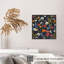 Floral rétro, fleurs sauvages rétro, reproduction d'art non encadrée-1026731517