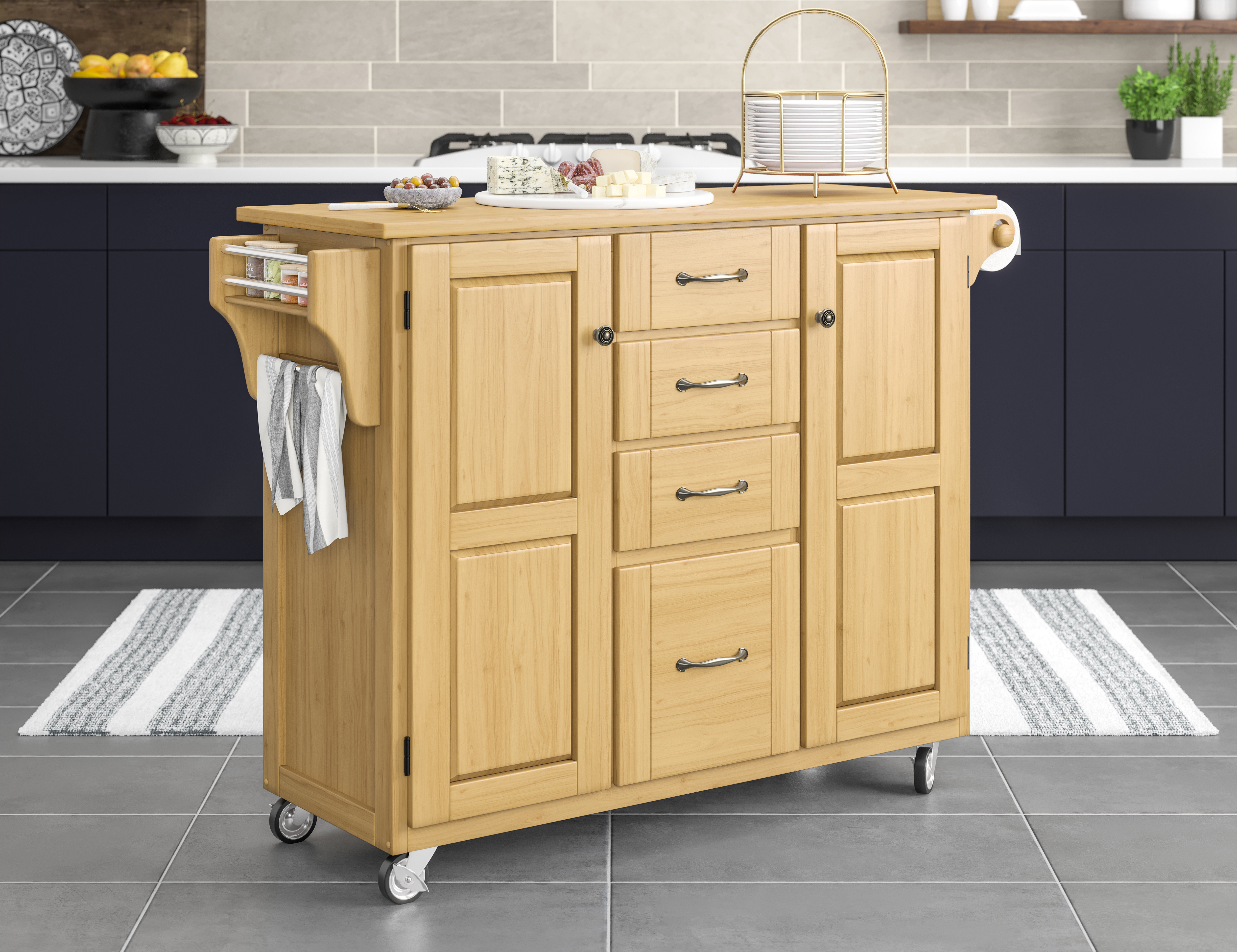 Project Source 36-in W x 35-in H x 23.75-in D Natural Unfinished Oak Sink  Base Fully Assembled Cabinet (Flat Panel Square Door Style) in the Kitchen  Cabinets department at