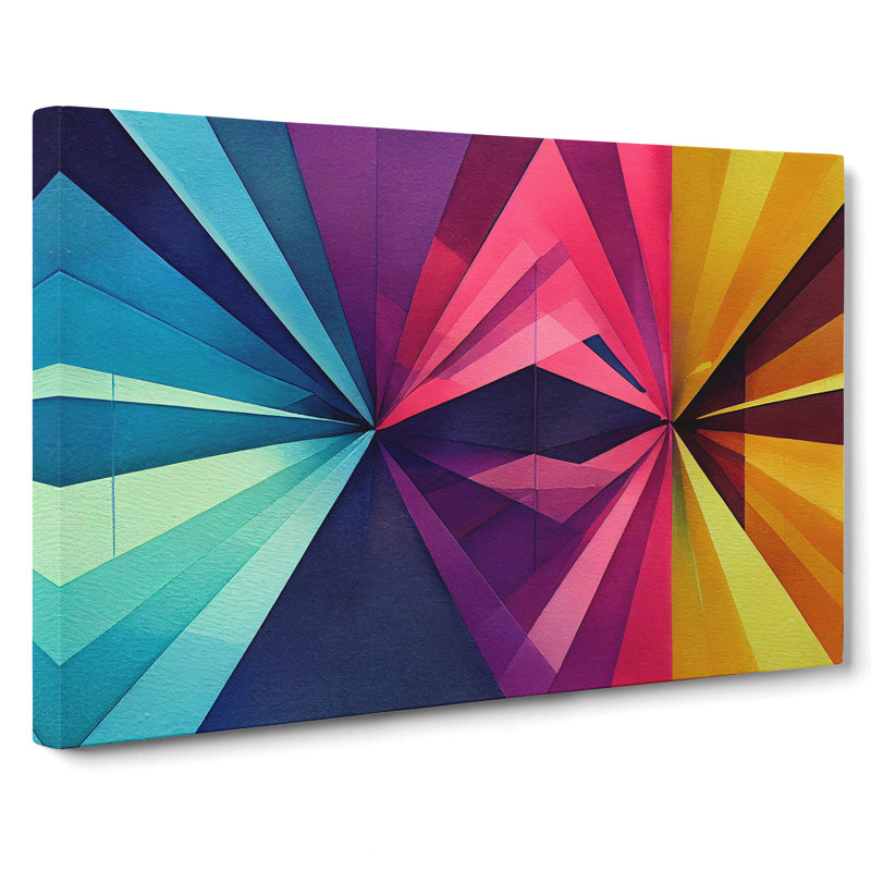 Evocative Modern Abstract - Wrapped Canvas
