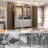 24'' W Closet System with Wooden Drawers-1724545990