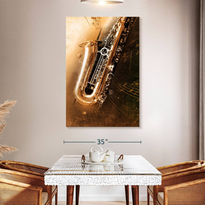 Abarca Saxophone Symphony, H 30 po x l 20 po