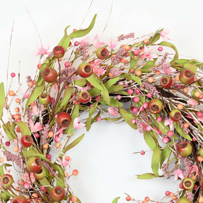 Couronne de 22 po pour la fête de la Saint-Valentin, Vert