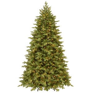 Three Posts™ Princeton Fir Green Artificial Fir Christmas Tree with ...