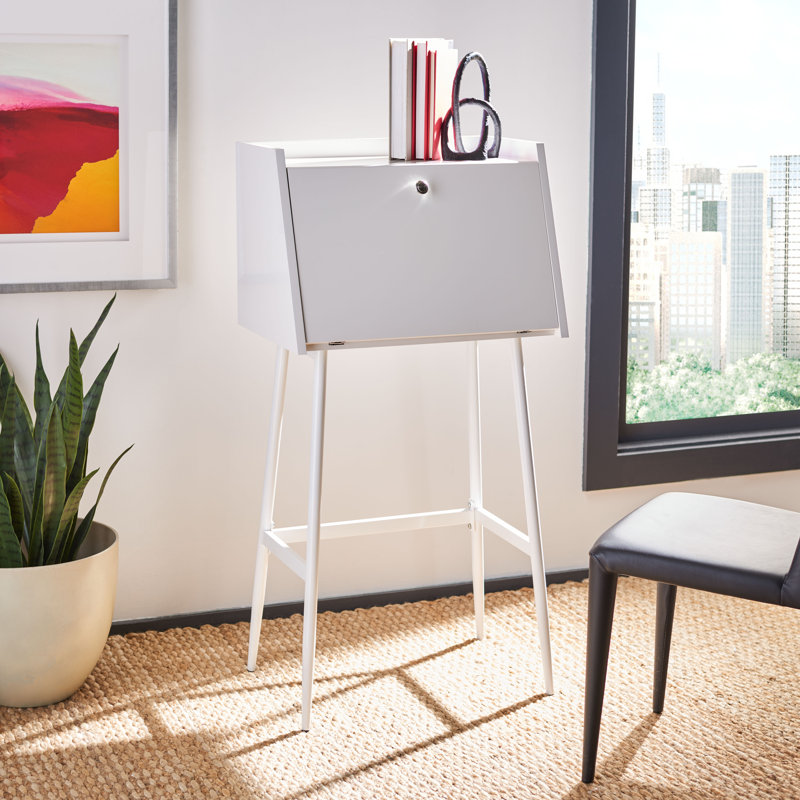 Baynton Secretary Desk, White
