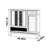 Solid wood home storage shoe cabinet
