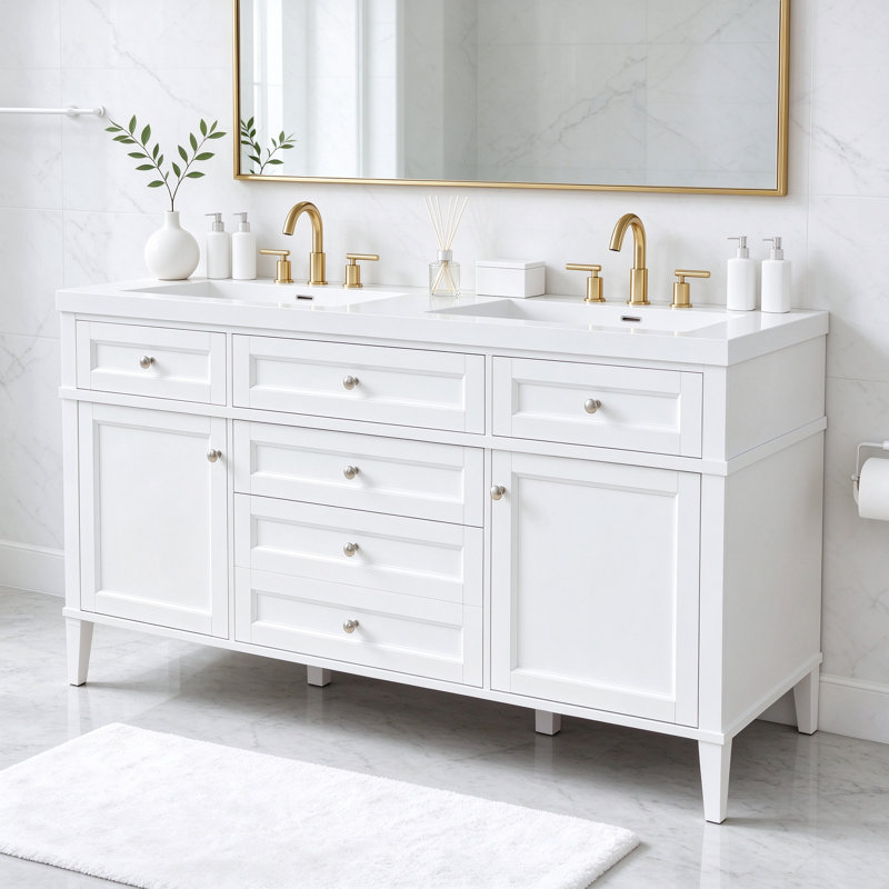 Freestanding Standard Free Standing Single Double With Resin Top