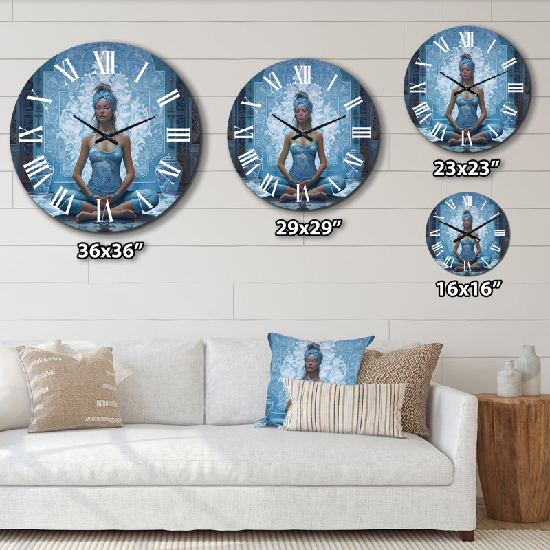 Horloge murale Spiritual Serenity, Moyenne