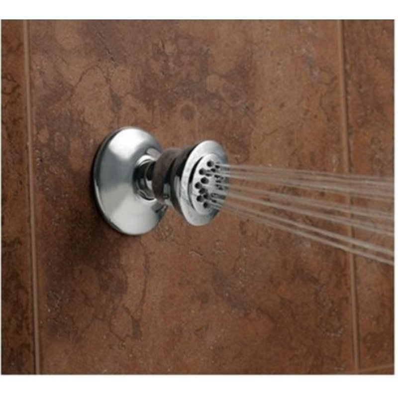 Juno Chrome Finish Solid Brass Square Body Shower Jets
