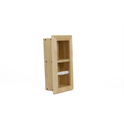 Butler Double Recessed Toilet Paper Holder