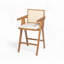 Tabouret de bar en plastique tissé-2129587956