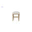 Frosted Glass Console Table With 3 Stools