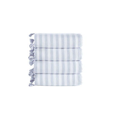 Turkish Cotton Lightweight Jacquard Hand Towel