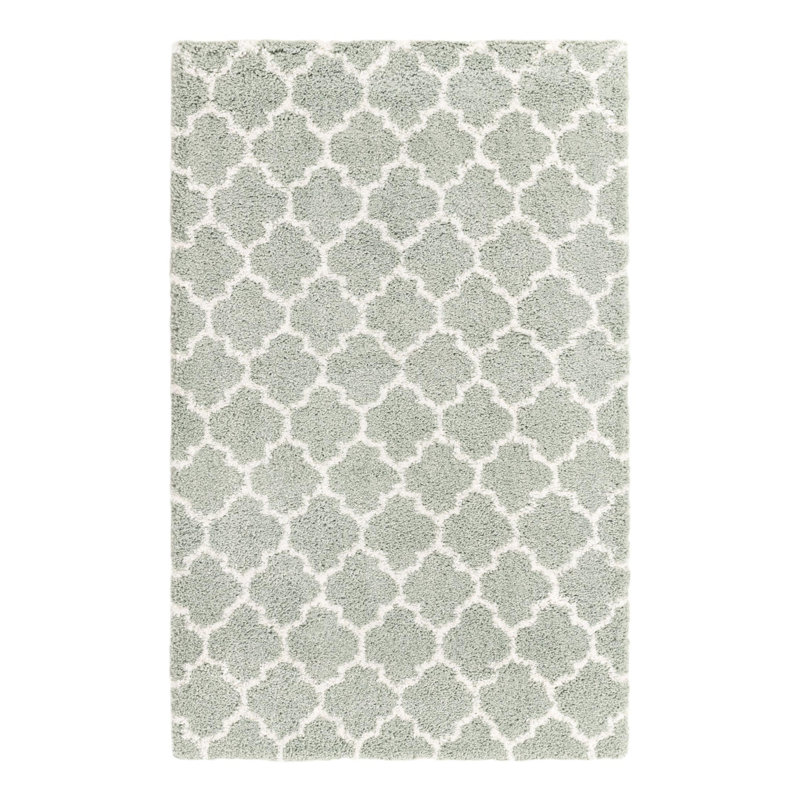 Jaryiah Performance Geometric Indoor Rug, Rectangle 5'3" x 8'