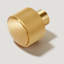 HUMBOLDT Knurled Button Knob (With Backplate)-114963150