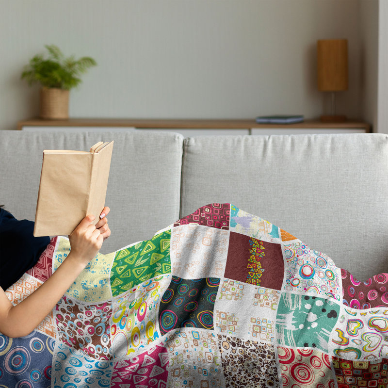 Hand Woven Throw Blanket, 70" x 90"