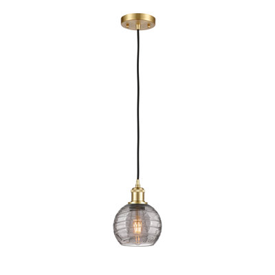 Luminaire suspendu à 1 lumière Carner
