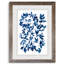 « indigo fallen leaves ii »-peinture sur papier encadrée-1302026867-1302026879