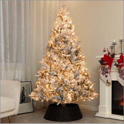 National Tree Co. 7.5' Pre-Lit Dunhill Fir Tree W/Clear Lights And Stand Australia