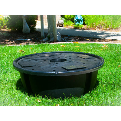 No Power Source Required / Manual Powered Basin or spray ring
