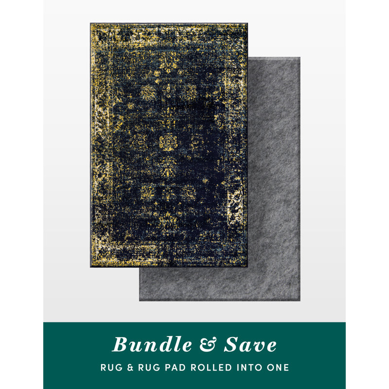 Ensemble de tapis Casino Gourley, Rectangle 7 pi 8 po x 10 pi