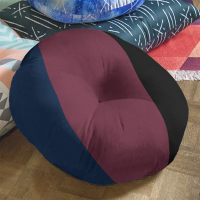 Striped Reversible Throw Pillow